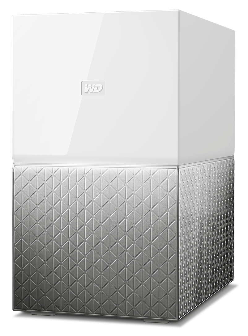 WD My Cloud Home Duo 4 To - Stockage cloud pour plusieurs systèmes d'exploitation