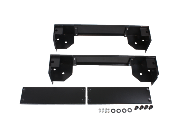 Rockstable 19" Plate-forme à roulettes à douille SPCC Acier Noir