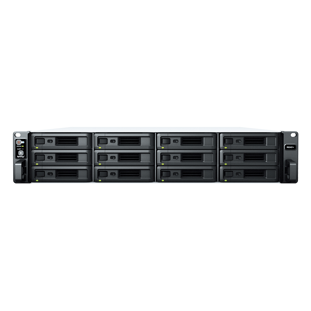 Synology RackStation RS2421+ NAS server 12 bays SATA 6 Gb/s