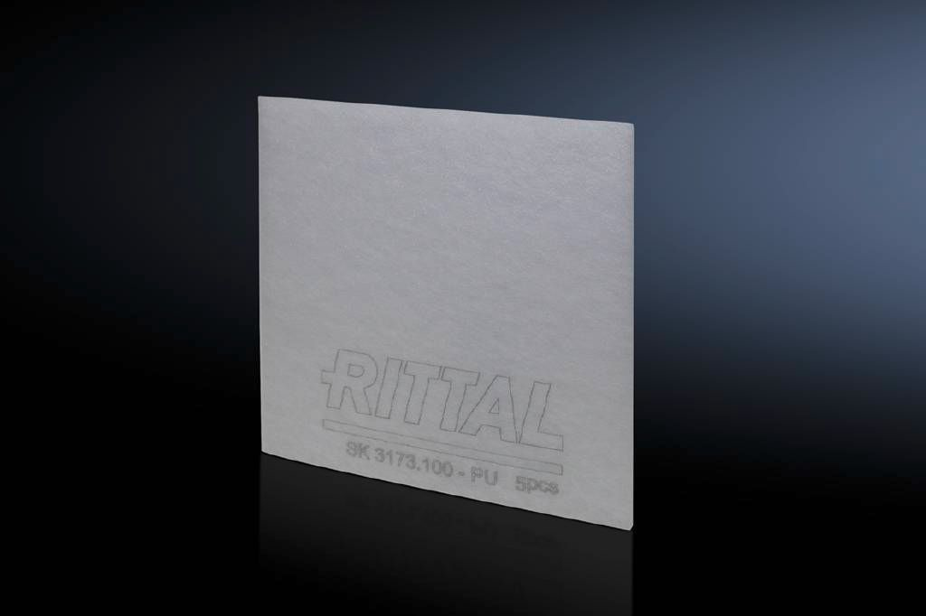 Rittal SK luftfiltermatte 1 stk - Passer til filtervifte SK 3326 (3173.100) - 3173100