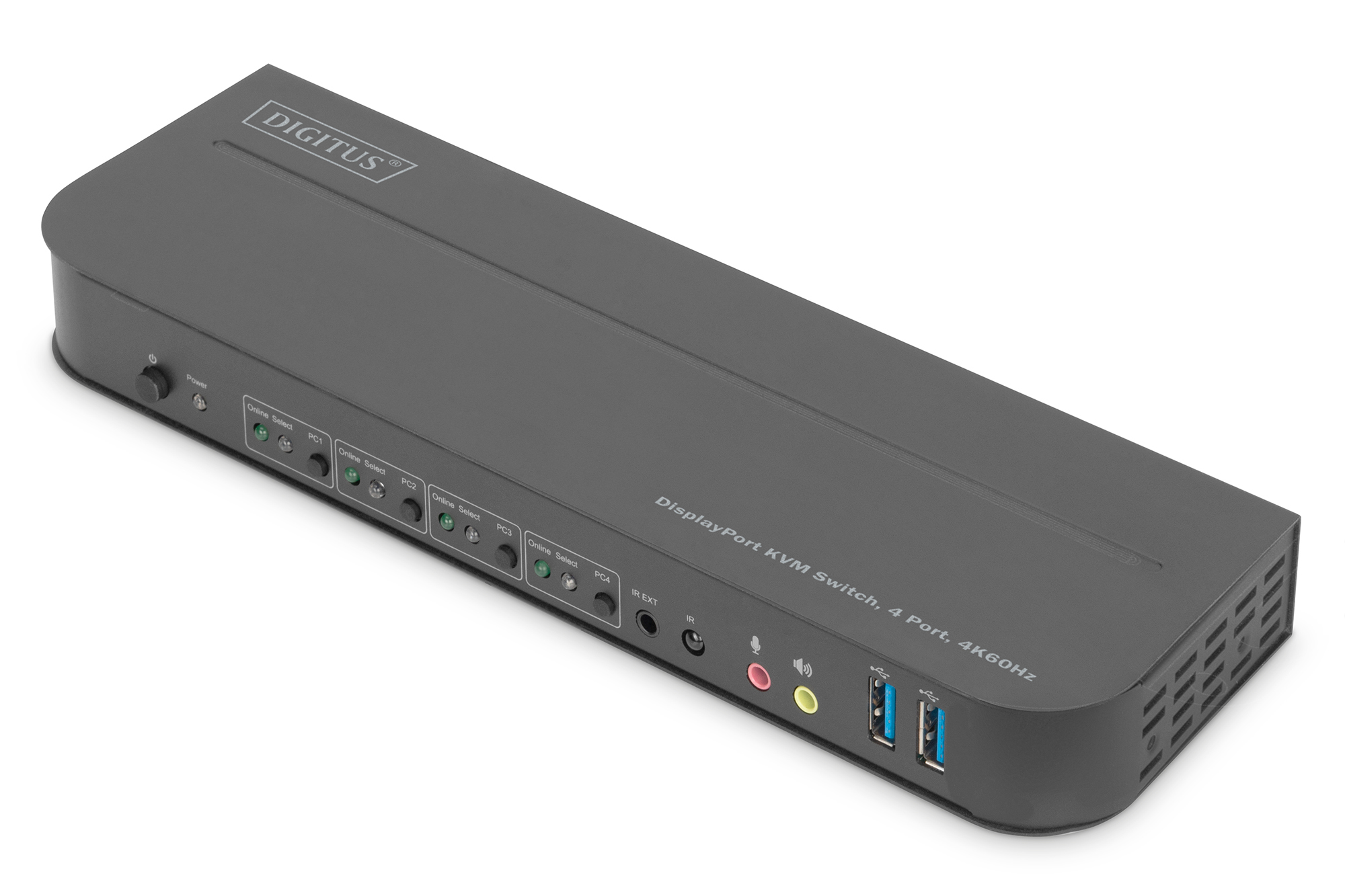 DIGITUS 4-ports DP/HDMI KVM 4K60 - DS-12890