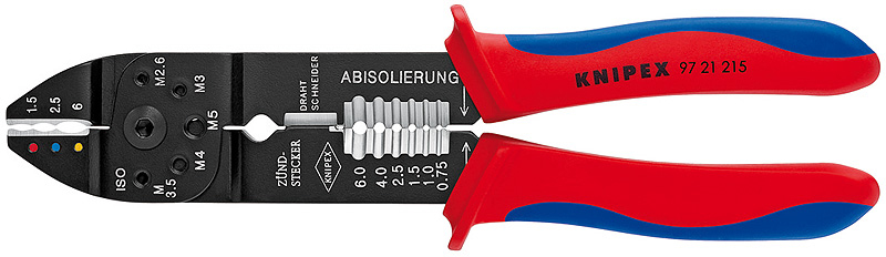 KNIPEX Pince à sertir 230 mm 97 21 215