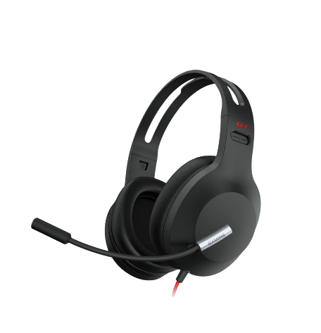 Casque Edifier G1 SE Gaming, jack 3,5 mm, noir, vente au détail