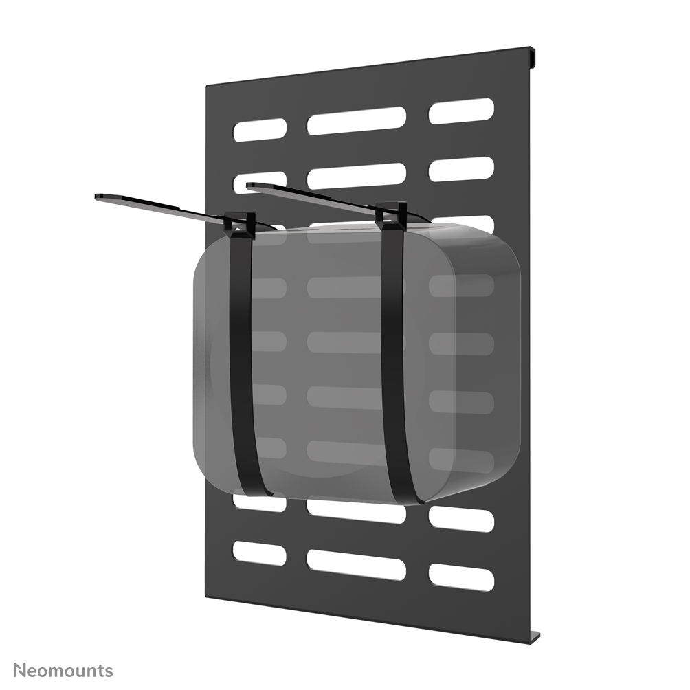 Neomounts by Newstar mediaplayer holder - Wall-mounted CPU holder - Small Desktop - 10 kg - Black - Vertical - China - NS-MBTC100BLACK