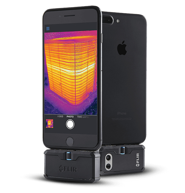 Flir 435-0015-03 - 8 - 14 µm - 8,7 Hz - 100 mK - 15 cm - Mise au point fixe - Noir