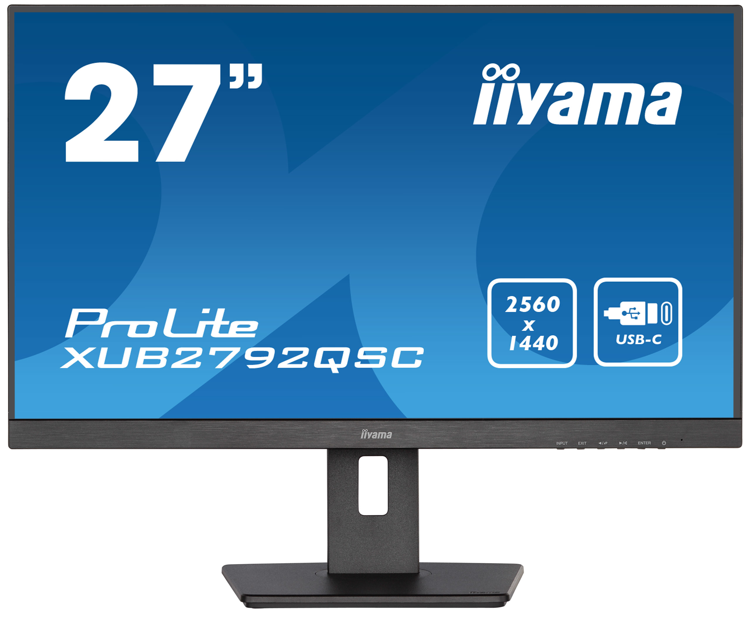 Iiyama XUB2792QSC-B5 27" WQHD USB-C Monitor