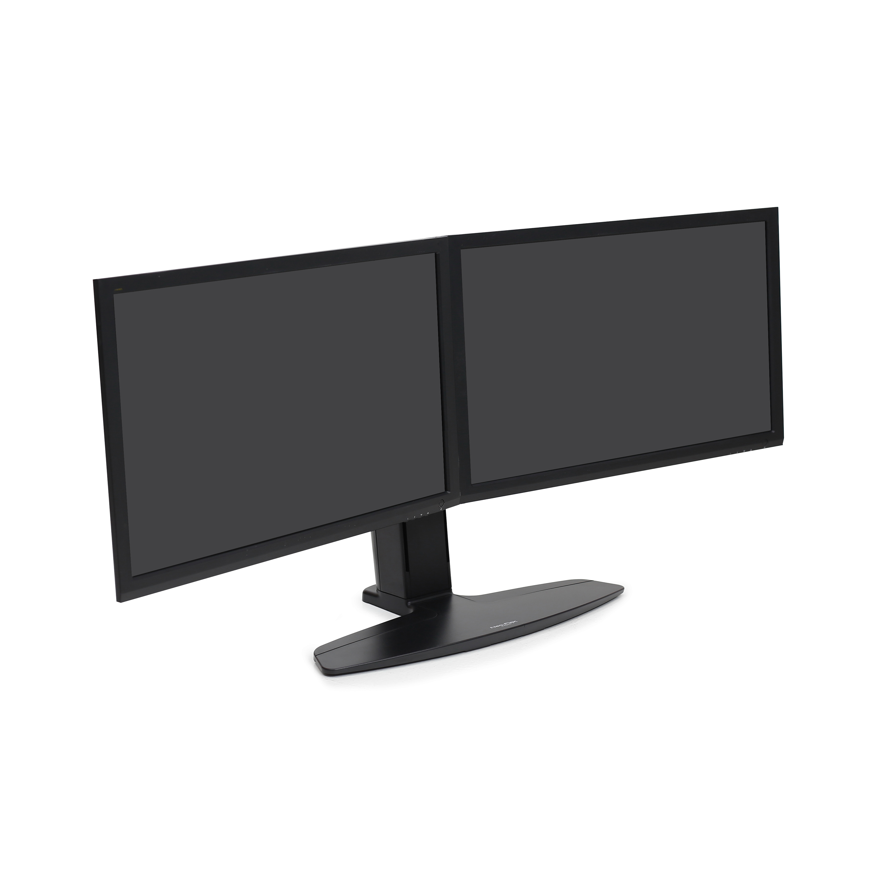 Support élévateur double écran Ergotron Neo Flex - 6,4 kg - 62,2 cm (24,5") - 75 x 75 mm - 100 x 100 mm - Réglage de la hauteur - Noir