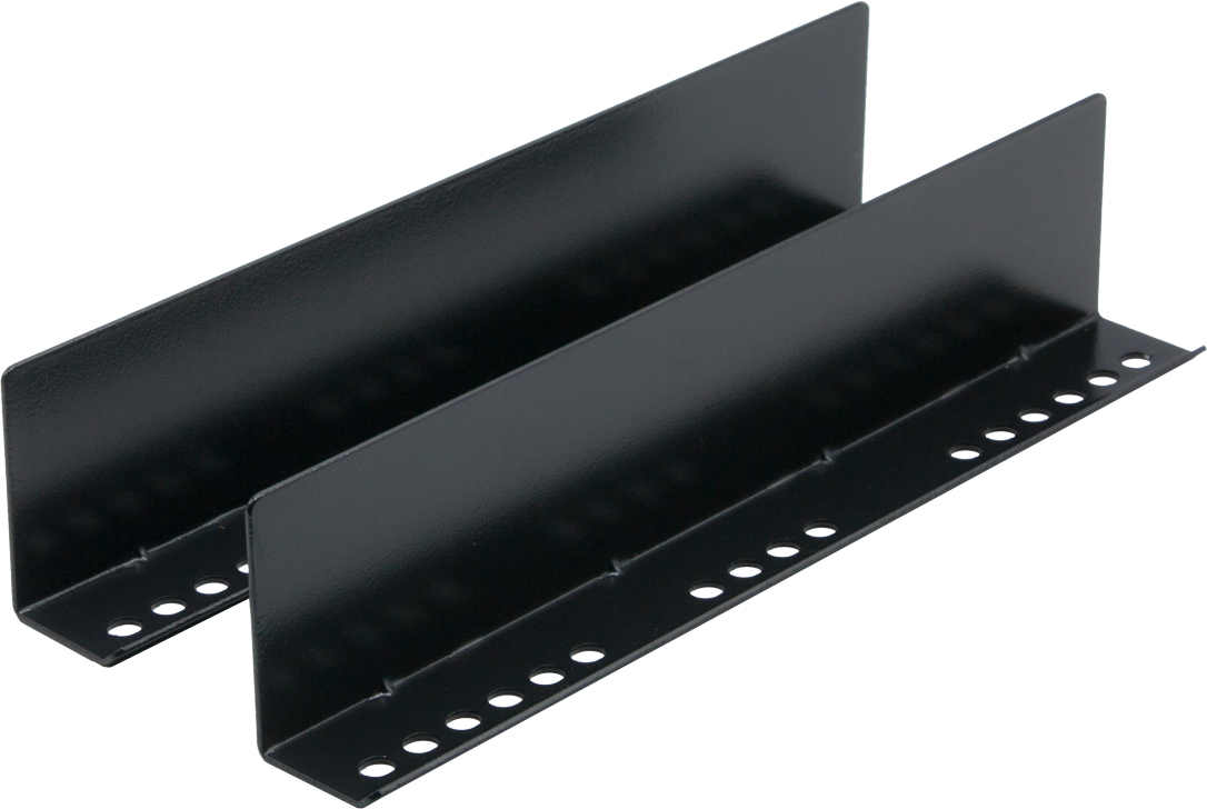 Rockstable 19" L-Support Rail 600mm Profondeur Acier Noir