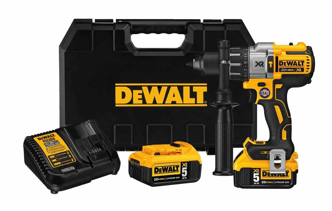 DEWALT DCD996P2-QW - Visseuse électrique - 430 mm - 340 mm - 120 mm - 5,2 kg - B01HR8MJ4W