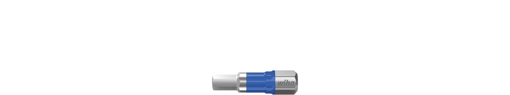 Wiha 41614 Jeu d'embouts hexagonaux - SW6 5 pièces 2,5 cm pour transmission de puissance