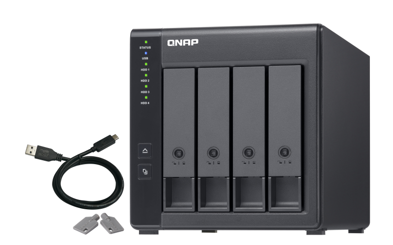 QNAP TR-004 4 baies - 2,5/3,5" - Recyclable