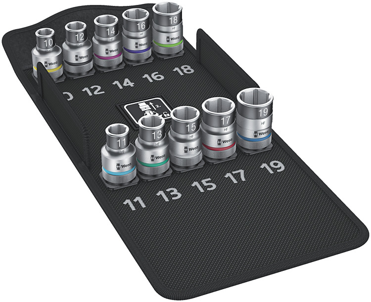 Wera 8790 HMC HF 1 Zyklop - 10 pièces - 25,4 / 2 mm (1 / 2") - 3,7 cm