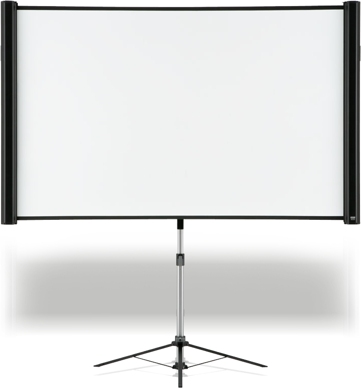 Epson Screen (80" Multi-Aspect) - ELPSC26 - Manual - 2.03 m (80") - 16:9 - Black - White