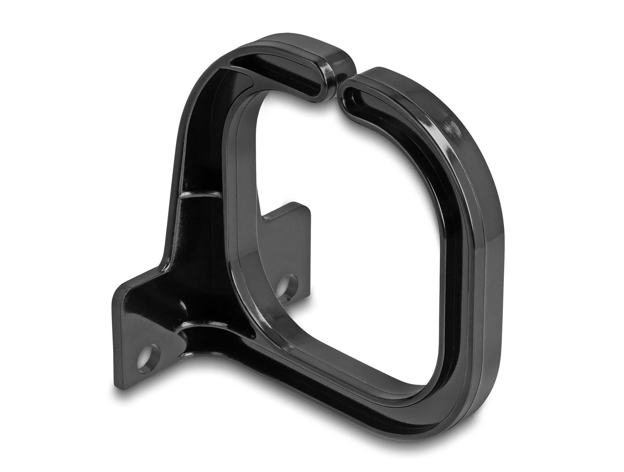Delock 66979 - Cable ring - Black - Polycarbonate (PC) - Round - China - 83 mm - 66979