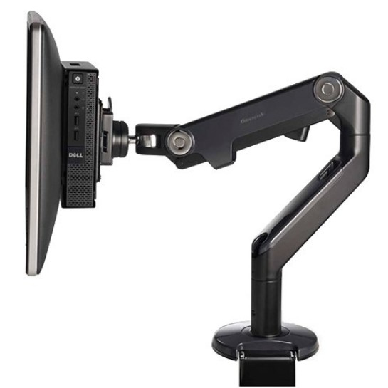 Dual VESA Mount Stand with adaptor box for Micro Chassis - Kunden-Kit - Aufstellung - für Monitor / Mini-PC - für OptiPlex 3090 (Micro), 5080 (Micro) - MNT-DUL-MFF-D9