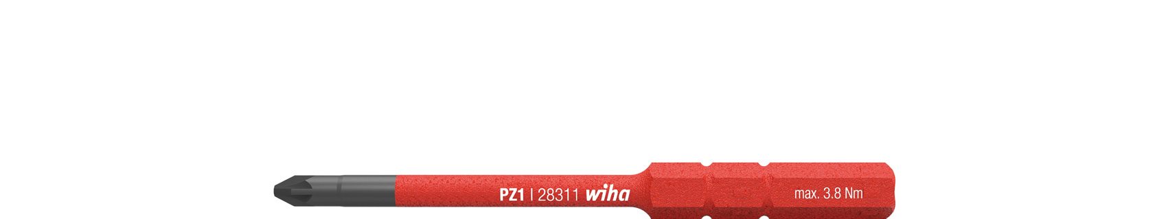 Wiha slimBit Pozidriv PZ2 - Ciseau à bois fin de précision pour l'électronique