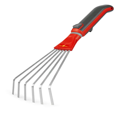 WOLF-Garten LD-M/ZM 015 râteau de jardin en acier, rouge et noir