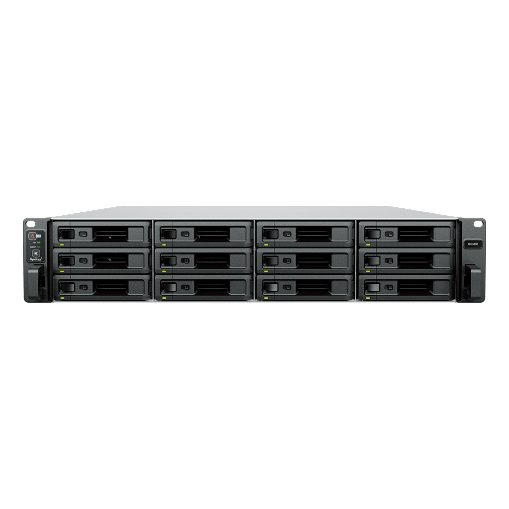 Synology UC3400 - Serveur NAS - 12 baies