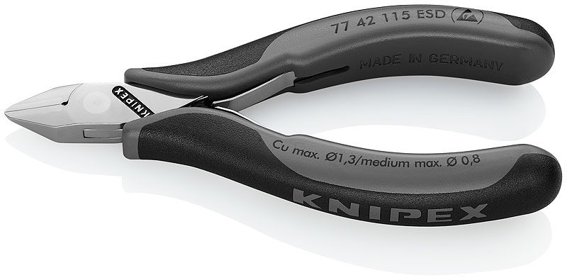 KNIPEX KP-7742115ESD Pince coupante latérale - Protection ESD