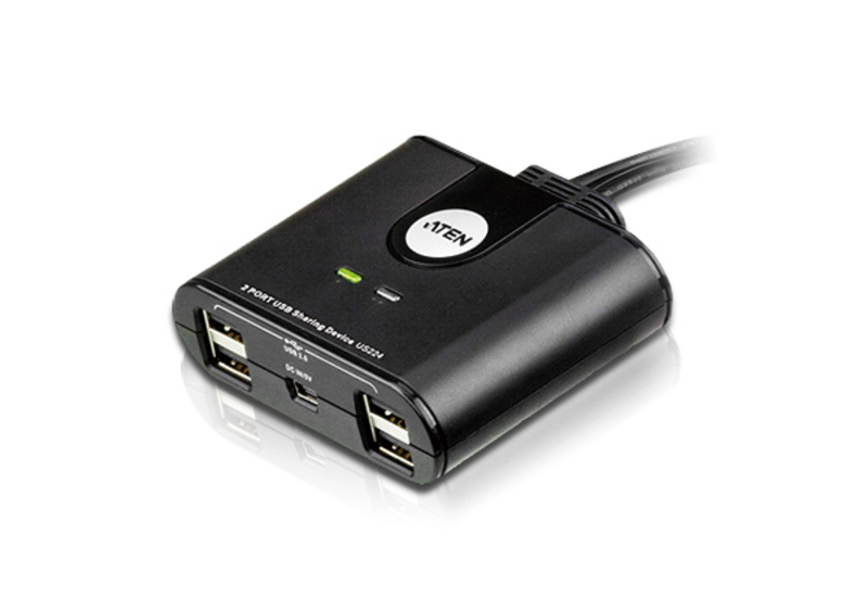 ATEN US224 - USB peripheral sharing switch - US224