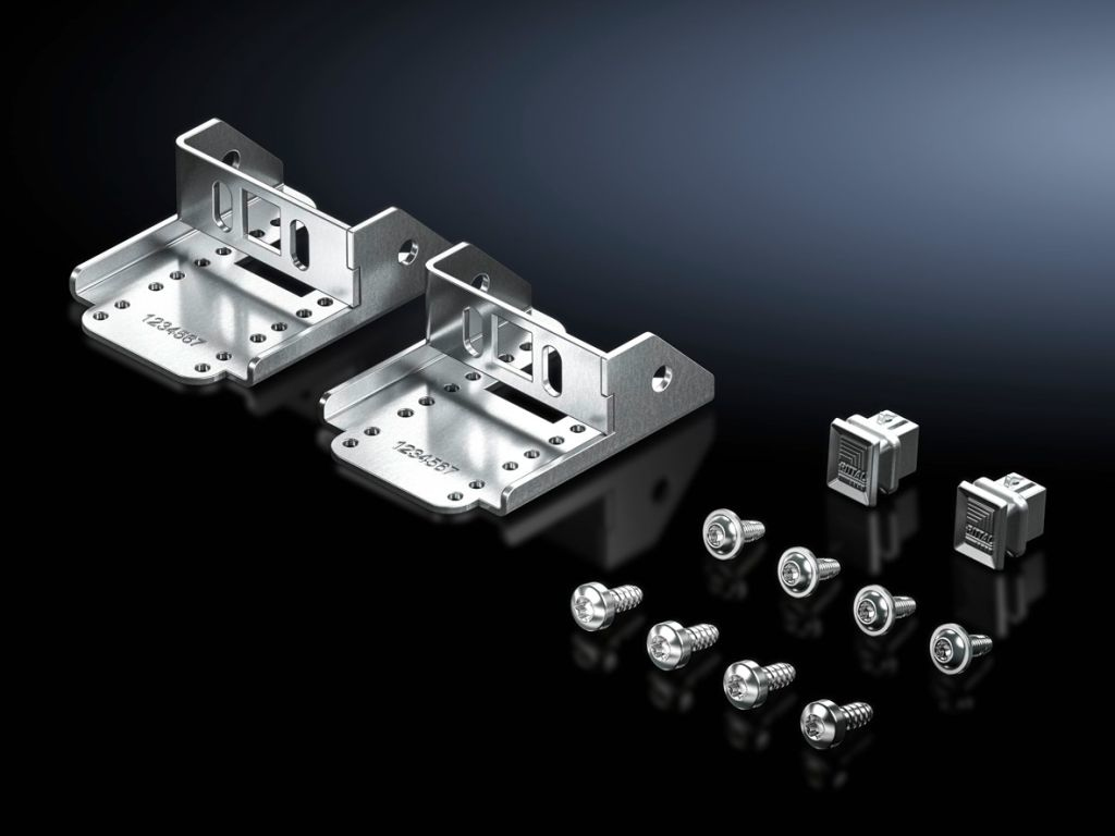 Rittal Kit de fixation PSM pour VX IT pour montage sur châssis d'armoire