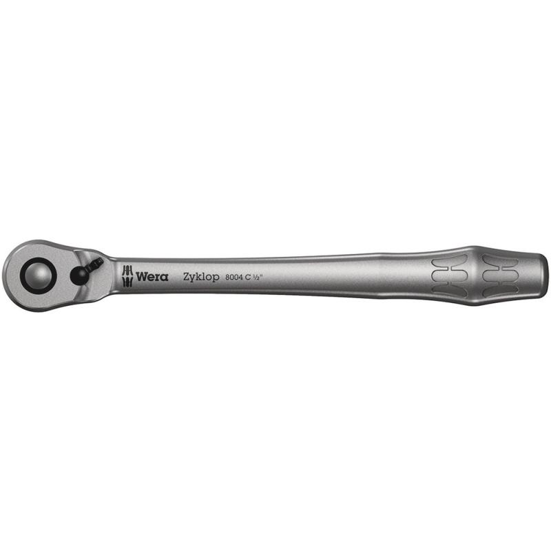 Wera 8004 C - Clé à douille - 1 pièce(s) - Chromé - CE - Manche à cliquet - 1 pièce(s)