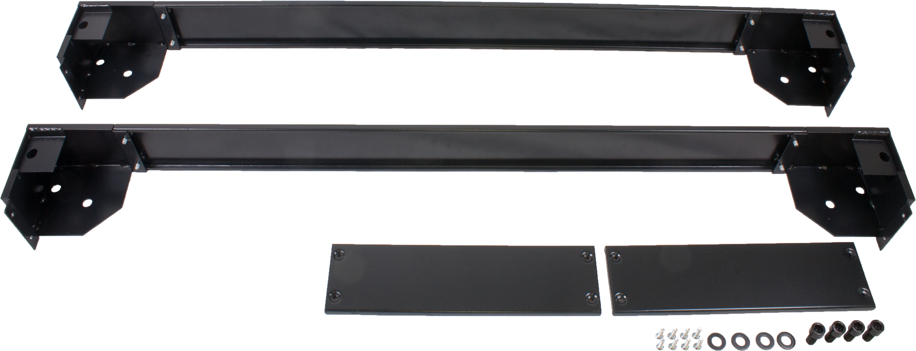 Rockstable 19" Plate-forme à roulettes à douille SPCC Acier Noir