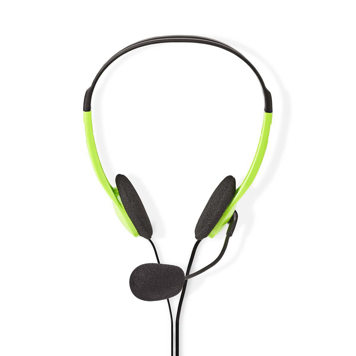 Casque PC Nedis stéréo pliable de 3,5 mm