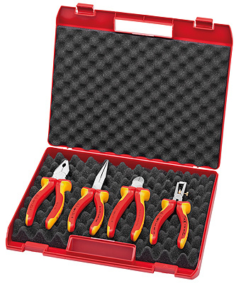 KNIPEX 00 20 15 Pliers Set - 1.43 kg - 00 20 15