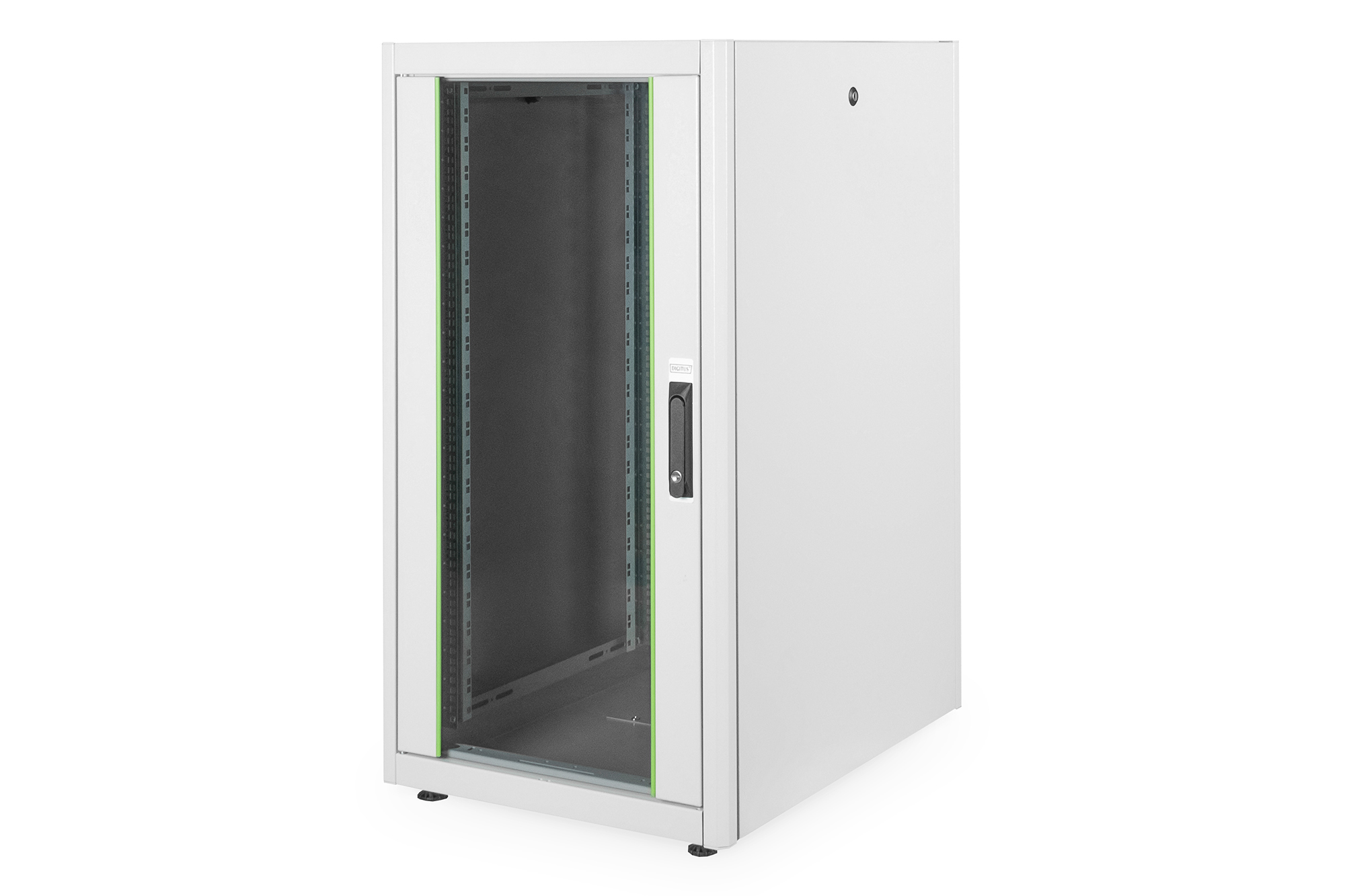 Armoire réseau DIGITUS 22U avec porte vitrée