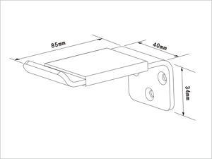 Multibrackets M Headset Holder Mounting set Headphones headsets