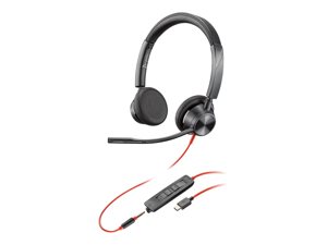 Poly Blackwire 3325 Microsoft Teams Certified USB-C Headset - Headset