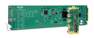 AJA OG-4K2HD - Down-converter - Green - 4096 x 2160 pixels