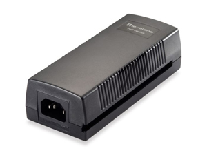 LevelOne GE 2x PSE 60W PoE Injector 2.5 Gbps Black