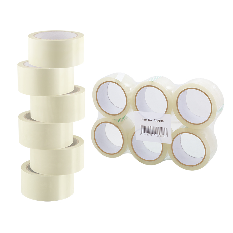 LogiLink TAPE03, Transparent, 66 m, 48 mm, 150 g