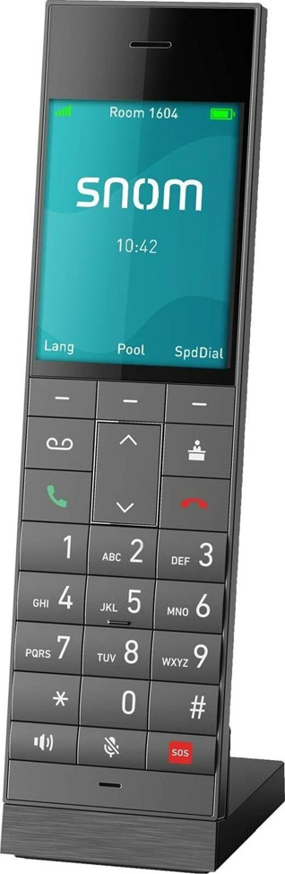 Snom HM2 DECT Handset - Hotel Telephone - Charger