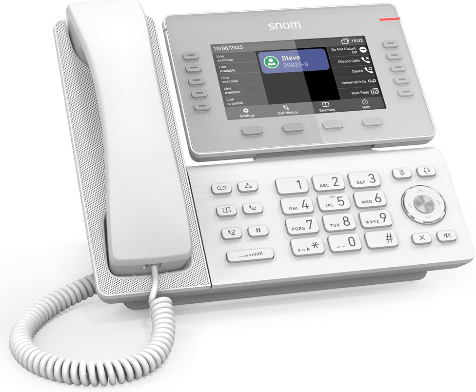 Snom Desktop Telephone D810W White
