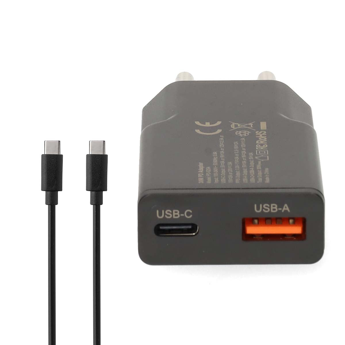NEDIS POWER CHARGER 20 W GAN PD3.0 FAST CHARGE
