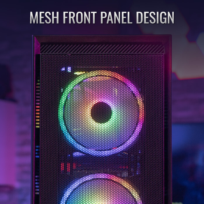 AeroCool Graphite v2 miditower, black, ATX compatible