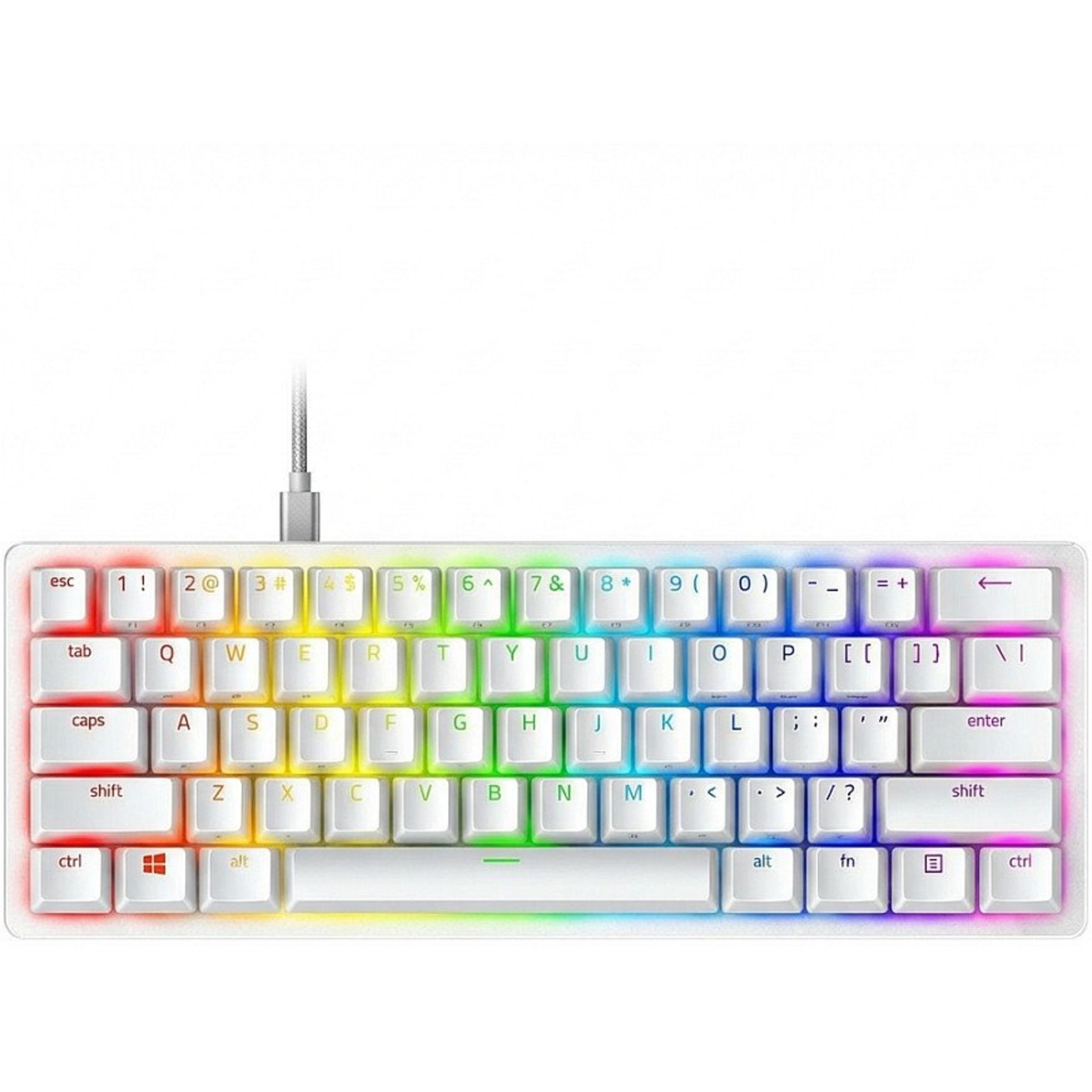 Razer Huntsman V3 Pro Mini German layout white keyboard