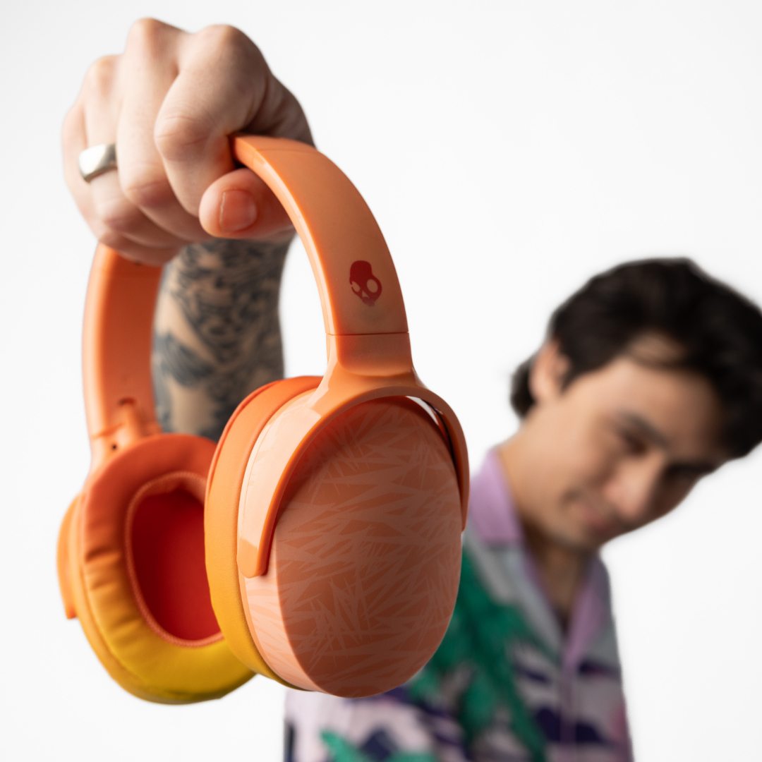 SKULLCANDY HESH EVO WIRELESS OVER-EAR HEADPHONES WHITE