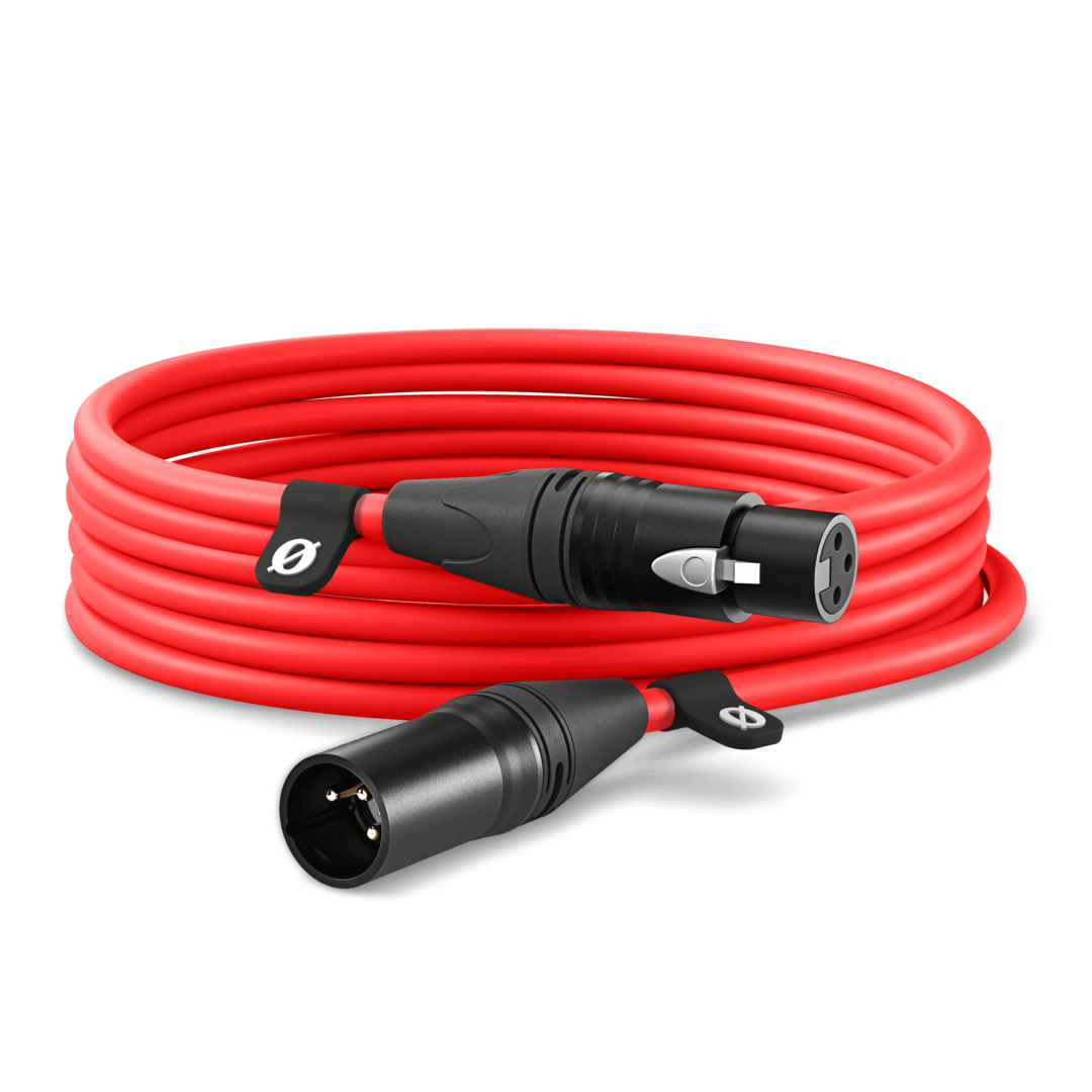 RODE XLR6M-R XLR connection cable red