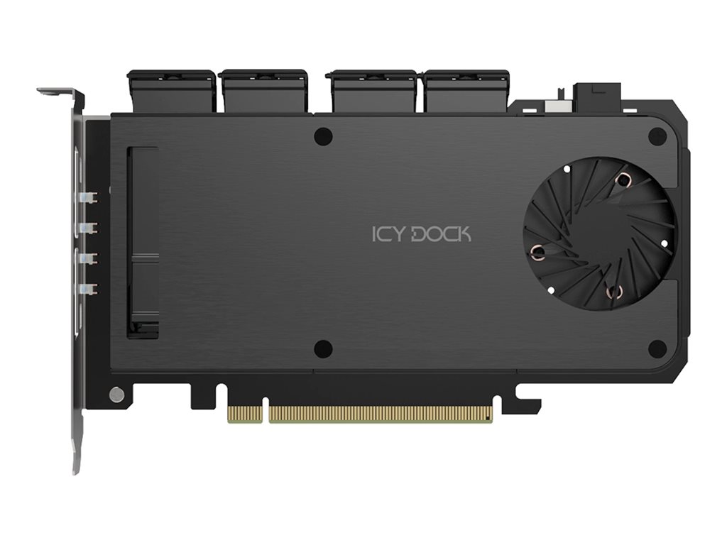 Icy Dock Adapter 4x M.2 NVMe SSD Mobile Rack Card