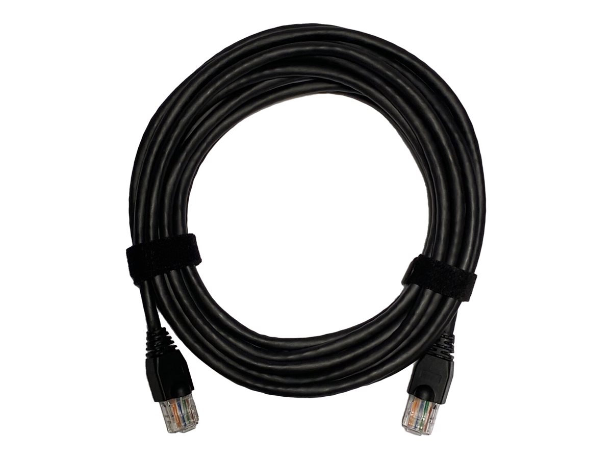 Jabra Ethernet Cable (Ethernet - RJ45 - Cat5e - 4.57m/15ft) - black - 4.57 m - Cat5 - RJ-45 - RJ-45 - Black