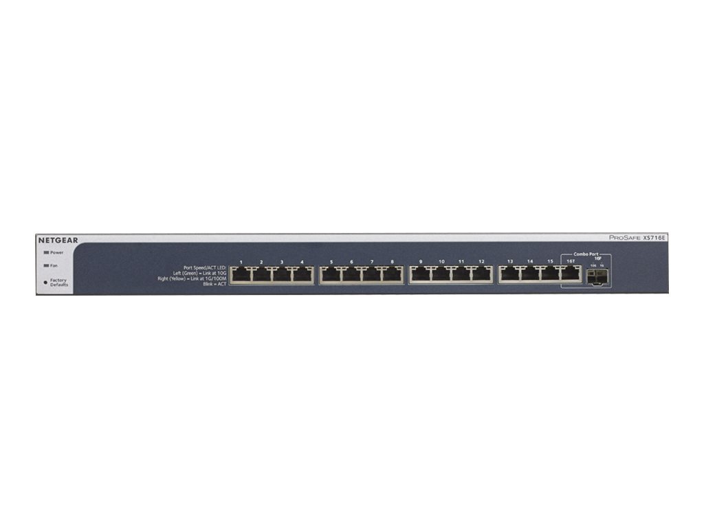 NETGEAR XS716E-100PRS 10G Switch
