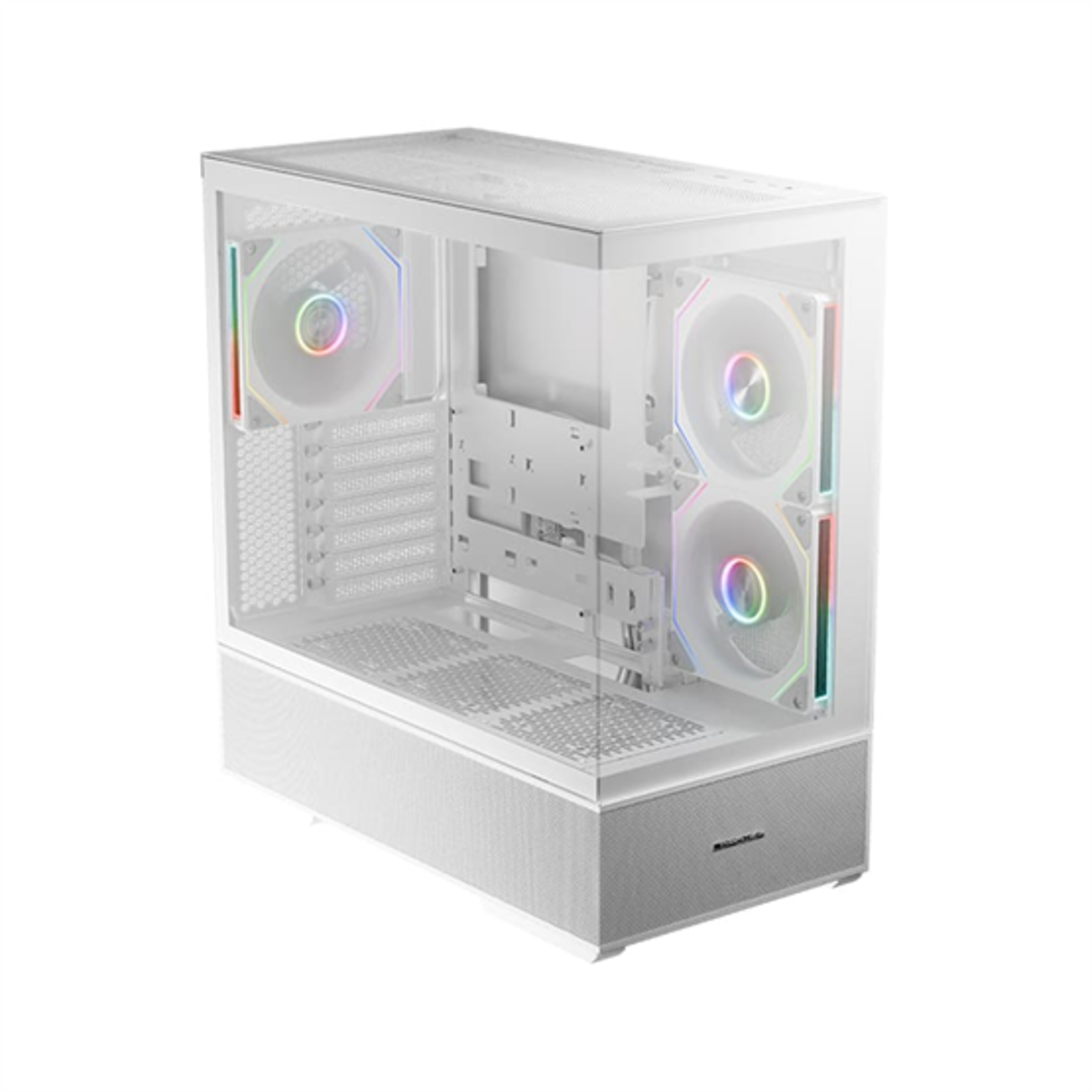 LC-Power Case Midi ATX Gaming - Quartz Vision - o.N - Mini Tower - ATX