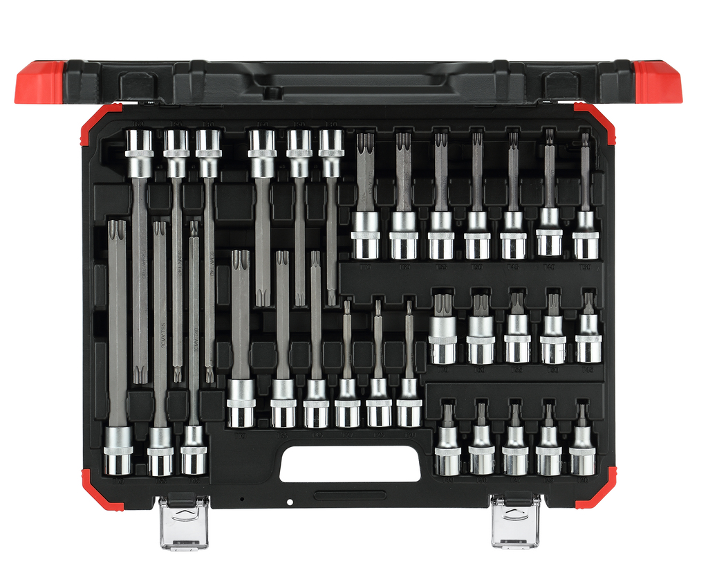 Gedore R68003032 Socket Wrench Insert Set 32-piece