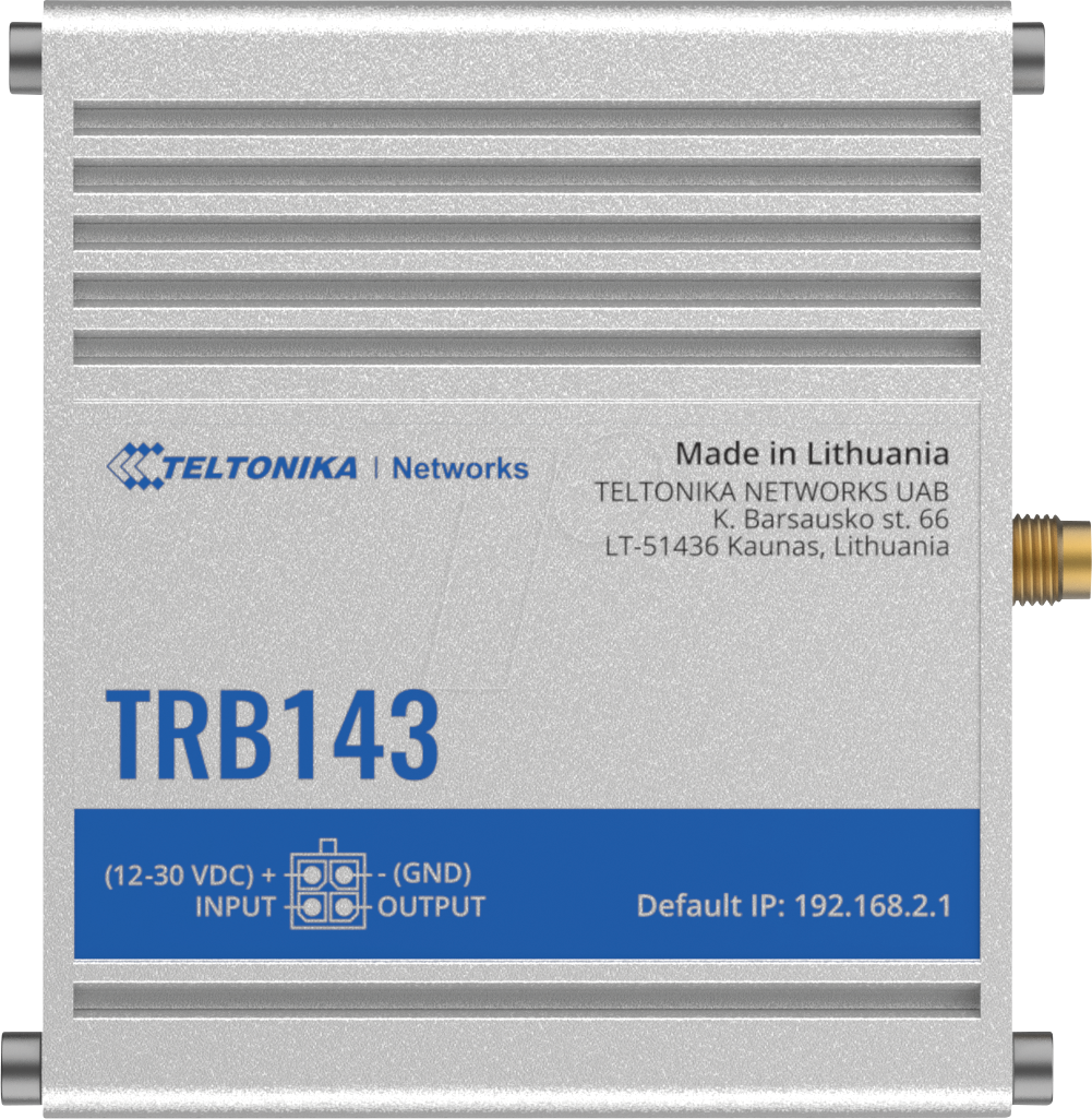 Teltonika TRB143 LTE CAT4 M-Bus Gateway 1 Gbps
