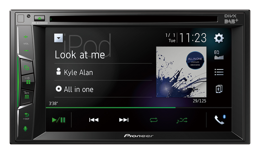 Pioneer AVH-A3200DAB Car DVD Receiver