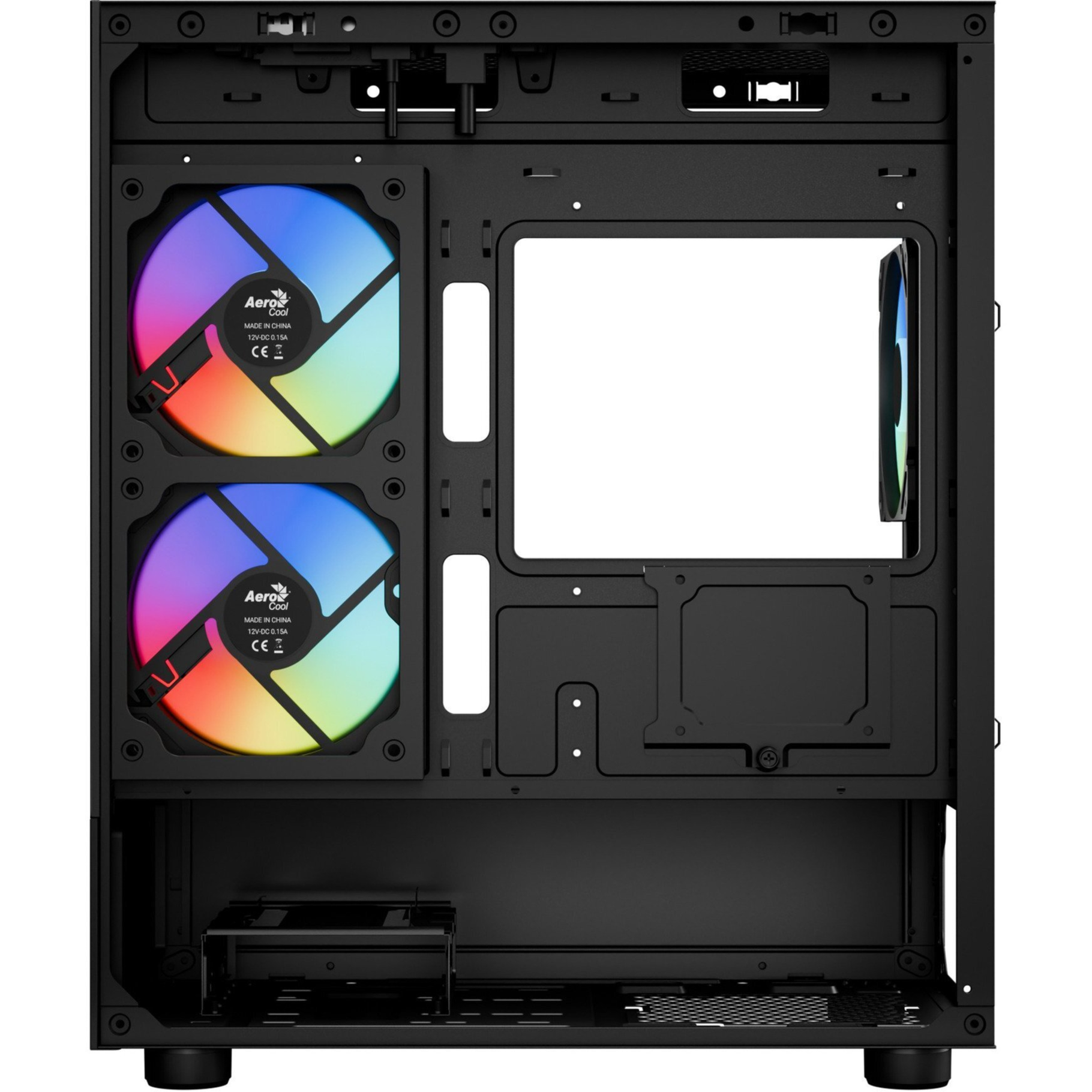 AEROCOOL ADVANCED TECHNOLOGIES Case Viewport Mini-G-BK-v4 Micro/MiniITX ARGB black - Case